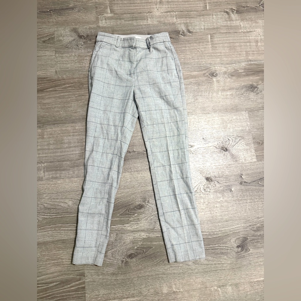 Gray Plaid Women's Pants H&M size 4 women’s